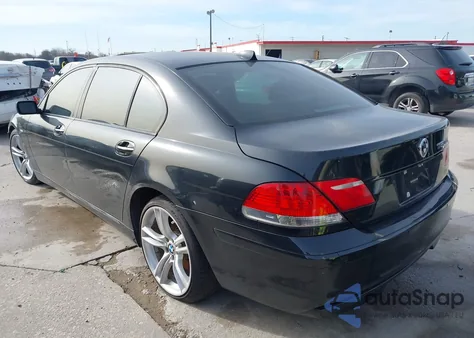 2007 BMW 750Li z USA, uszkodzony, nr VIN WBAHN83557DT71150